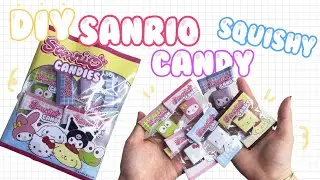 DIY Sanrio Candy Squishy [Free Template]