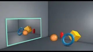 How to make Mirror in Cinema 4D Tutorials