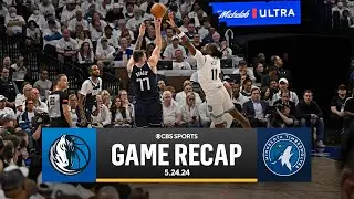 2024 NBA Playoffs: Lukas GO-AHEAD BUCKET LIFTS Mavericks to 2-0 lead | CBS Sports