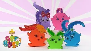 SUNNY BUNNIES - Paper Dolls | Get Busy | BRAND NEW EPISODE | Cartoons for Children