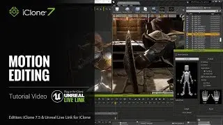 Unreal Live Link Plug-in Tutorial - Motion Editing