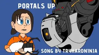 "Portals Up" | Flipaclip Portal Animation Music video (Song by @NotaRobot) [EDITED]