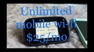 Unlimited WiFi/MiFi using Verizon 7730l hotspot jetpack with Visible cell phone service