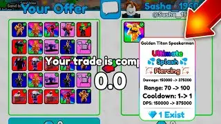 I TRADE *DELETED* ULTIMATE UNIT!...😨🔥 - Toilet Tower Defense | Funny Moments