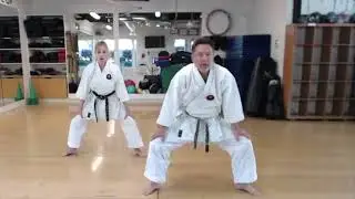 Goju Ryu Kokyu Undo Exercise - Rise & Sink