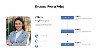 Resume PowerPoint  Presentation