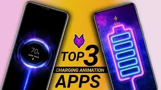 top 3 best new charging animation apps of 2022 || how to set miui 13 charging Animation on phone