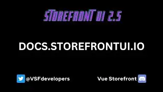 Get Storefront UI 2.5 NOW