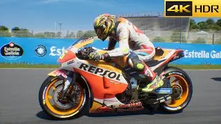 MotoGP 24 - Repsol Honda RC213V - 2021 Mod Gameplay (4K)