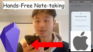 How to Record Notes into Obsidian Completely HANDS-FREE (iOS)
