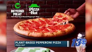 Pizza Hut Plant-based pepperoni