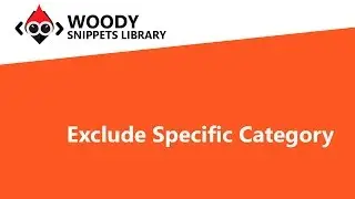 Exclude Specific Category