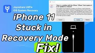 iPhone 11 Stuck in Recovery Mode? Fix without Data Loss Now!