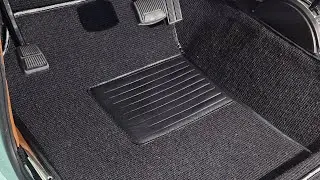 Cómo hacer un tapete o floormat para automóvil - Tapicería de autos