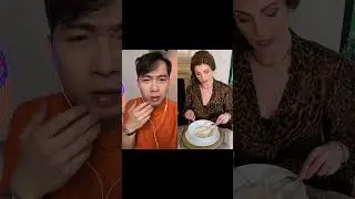 White Woman Eating Rice Wrong