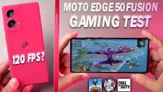 Moto Edge 50 Fusion 1 hour BGMI Gaming Test