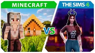 НЕУЖЕЛИ MINECRAFT ХУЖЕ THE SIMS 4??? // БИТВА СТРОИТЕЛЕЙ