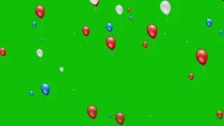 Balloons Party Green Screen Animations Effects HD || chroma key balloon  effects 2021