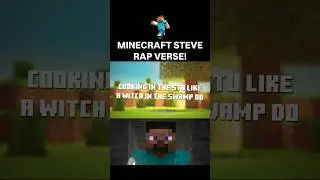 Minecraft Steve Rap Verse! #shorts #minecraft #rapper #minecraftshorts #rapbattle