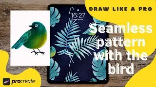 How To Create Seamless Repeating Patterns - Procreate Tutorial