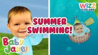 @BabyJakeofficial  - Fun Summer Swimming! ☀️🐳 | Compilation | @WizzExplore