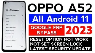 Oppo A52 (CPH2061) Android 11 Google Frp unlock [WITHOUT PC] Fixed Clone Phone solution.