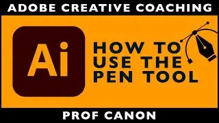 How to use the Pen Tool in Adobe Illustrator.