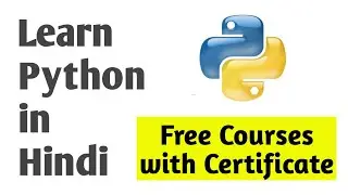 Free Python Courses with Certificate | Free Python Course in Hindi