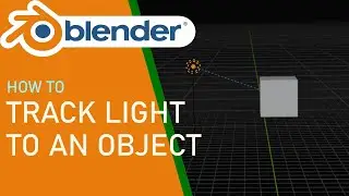 Blender how to track light to an object