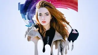 Photoshop Tutorial | Creative Dripping Effect Splatter Effect