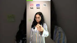 Irregular English Verbs  ( V1 V2 V3) English Grammar With Ananya #learnenglish #letstalk #grammar