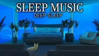 Sleeping Music With and Without Relaxing Sound of Water - Submerged Environment - Peaceful Night