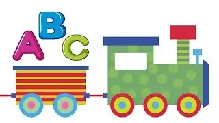 ABC Train Song For kids | Alphabet Train | Original Learning Songs | 2D Animation Cartoon for kids