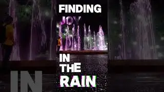 I always like walking in the rain, so no one can see me 😢. 