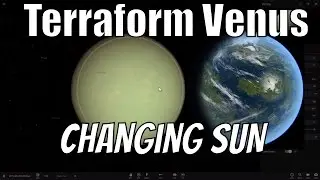 Terraforming Venus - What if Sun Became a Red Dwarf