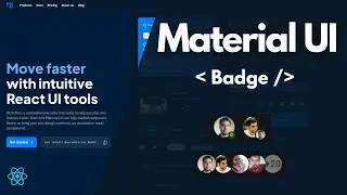 Badge  - Online Status - Learn Material UI Components in React