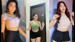 TIKTOK VIRAL TERBARU || Celana ketat bergaris gaes 😁