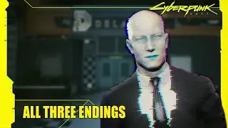 All Three Delamain Endings - Cyberpunk 2077
