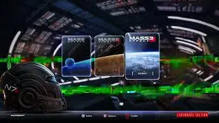 Mass Effect LE PS4 - Main Menu Glitch and possible Fix - Muted Audio