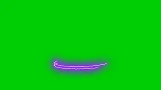 Neon Glow Green Screen Animations