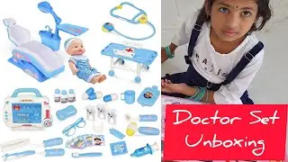 Doctor Set Unboxing | I am Doctor Khushi | Doctor Set | #UNBOXING | Easy English Learning Process