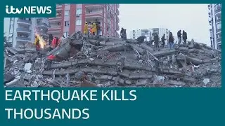 Turkey earthquake: Powerful quake kills more than 2,000 people in Turkey and Syria | ITV News