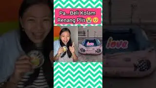 Hadiah Kolam Renang dari Papa Untuk ku ! 