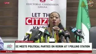 Our interest is not to make anybody a president, but to conduct credible & transparent election - EC