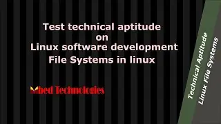 A technical question on use of filesystem in linux