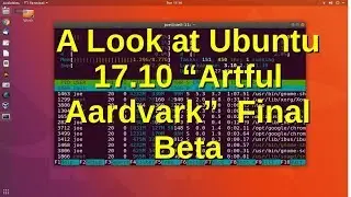 A Look at Ubuntu 17.10 