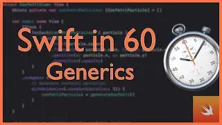 Generics | Swift in 60 | Swift Basics Explained