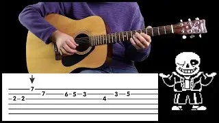 Undertale easy guitar tabs