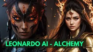 Leonardo AI finally reveals INSANE image enhancer : Alchemy tutorial (Part 13)