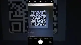 How to activate QR code scanner in iPhone storage